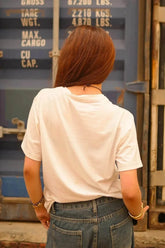 Classic Plain OFF-White Tee - Unisex - Two One